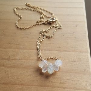 Moonstone necklace